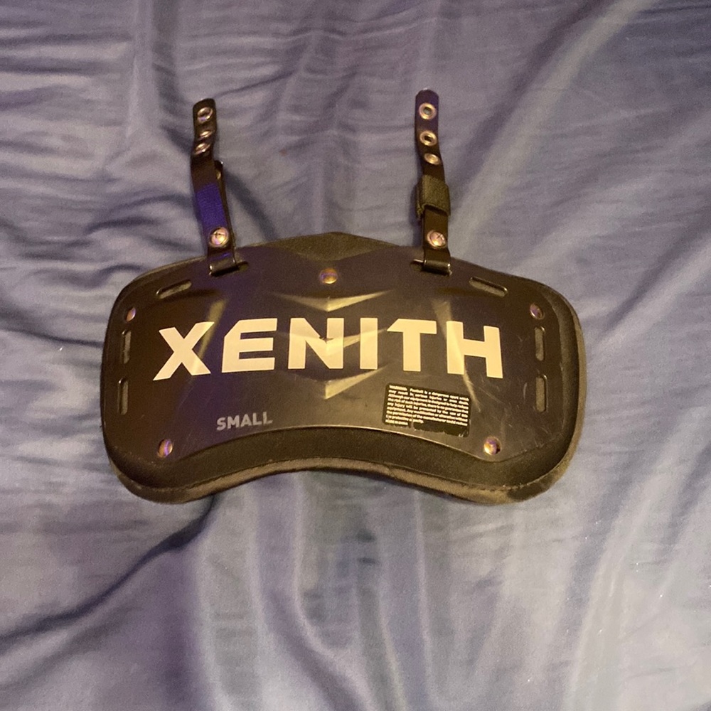 Xenith football backplate